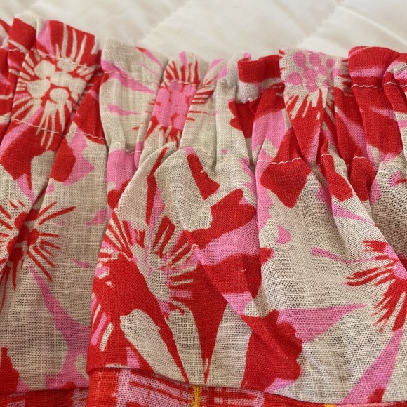 FREE PEOPLE OFF SHOULDER LINEN SS TOP NEW - Picture 6 of 6